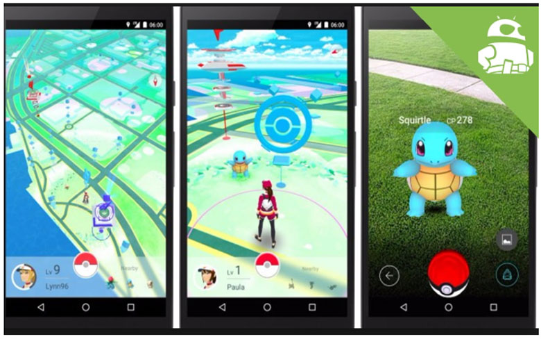 Screen Shot For Pokemon Go Mod Apk