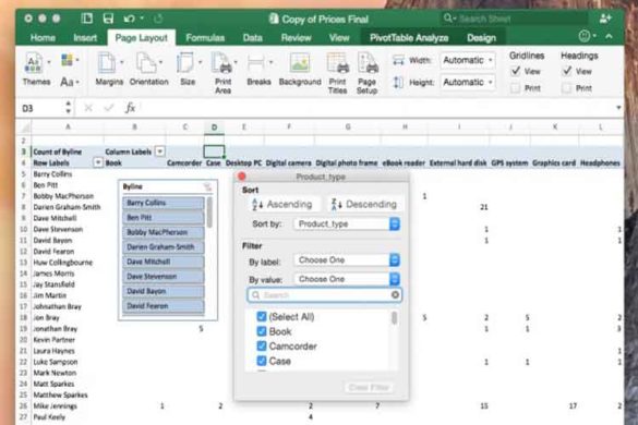 basic data analysis in excel