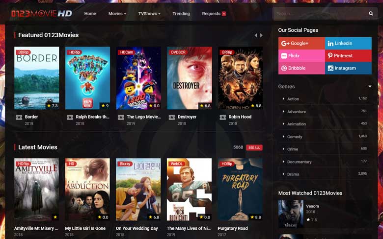 Top 10 Free Movie Streaming Websites Without Sign Up - Tech Billow