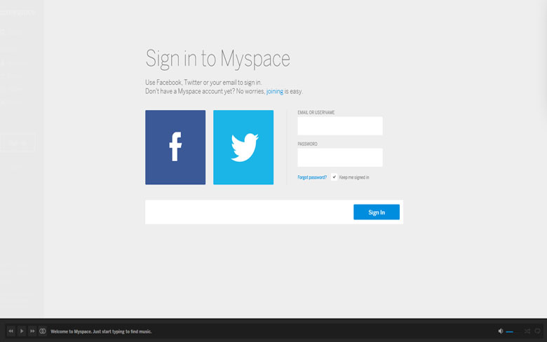 Myspace Free Email Service