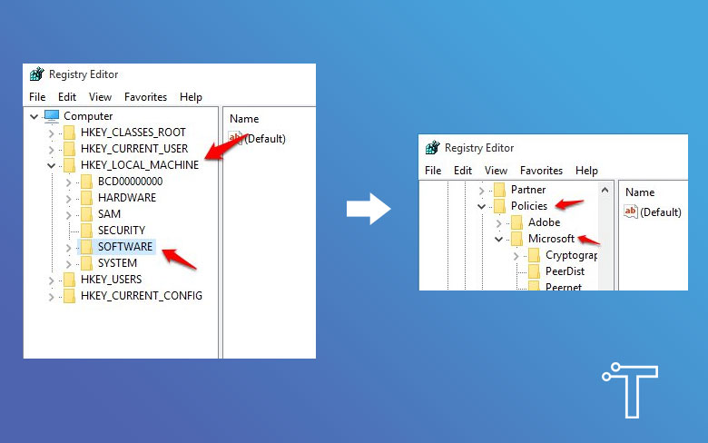 From software navigate to policies