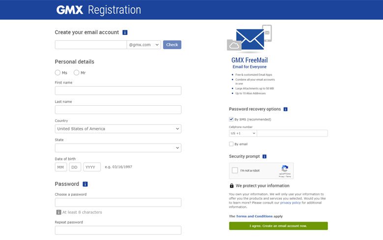 How to create a GMX Account?