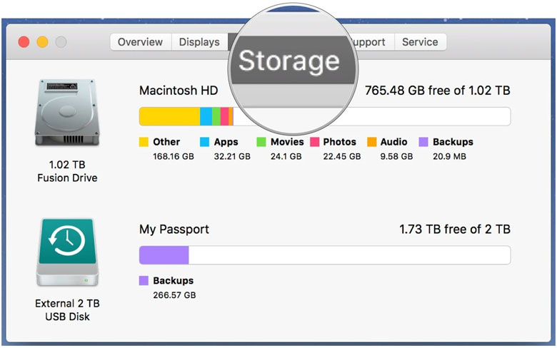 how to get more space on macintosh hd