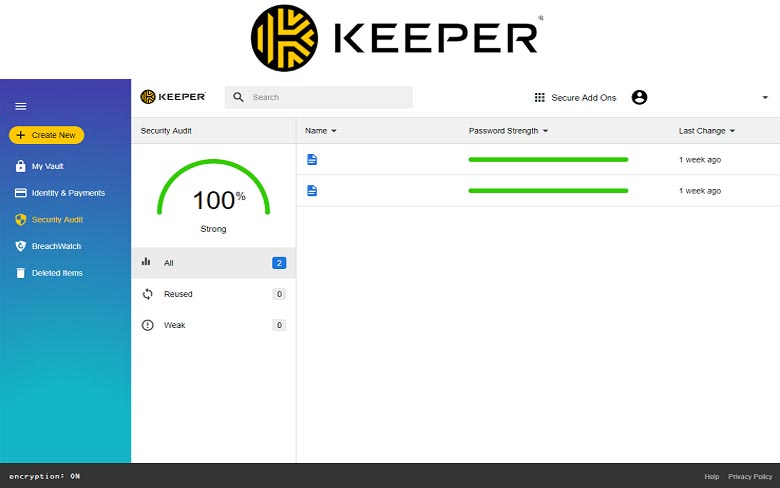 Keeper Password Manager