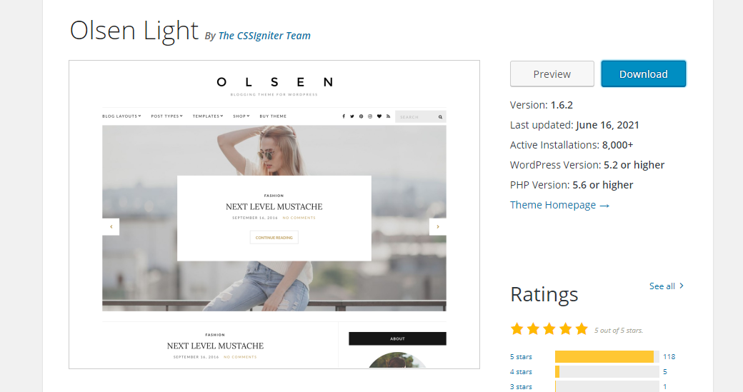 Olsen Light