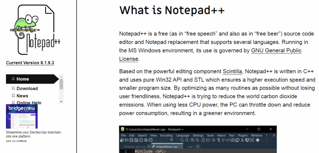 Notepad++