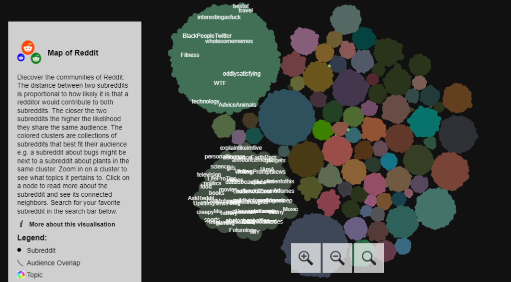 Map of Reddit