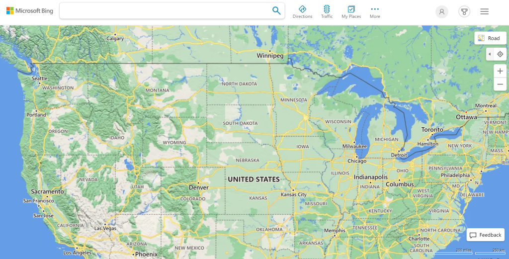Bing Maps tool