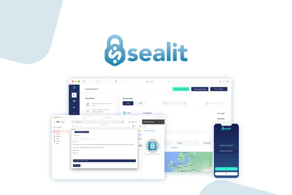 Sealit landing page