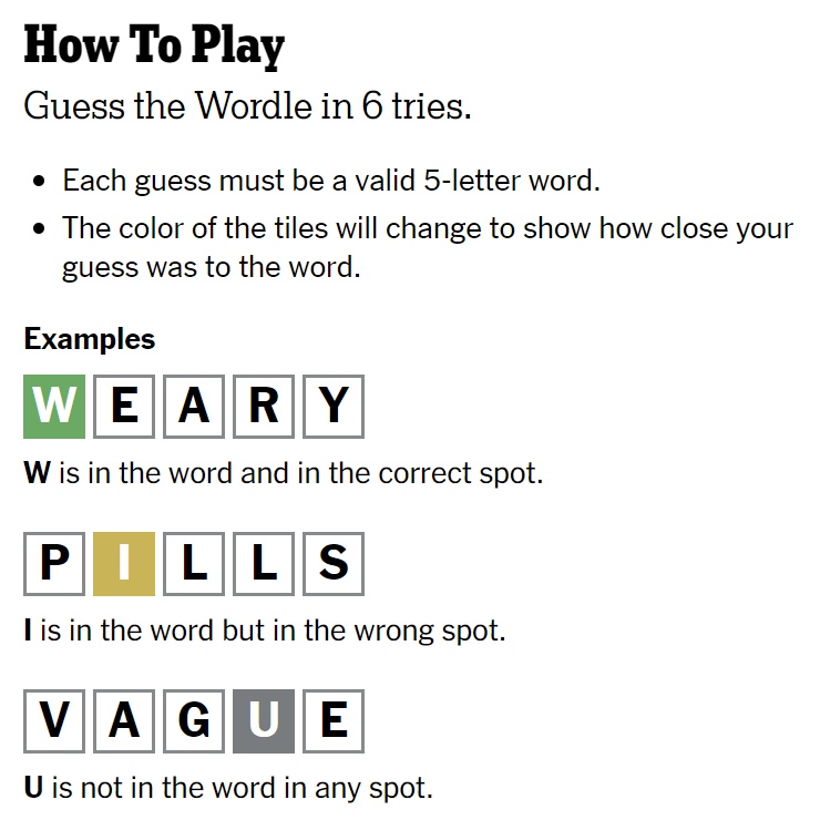 How does Wordle work?